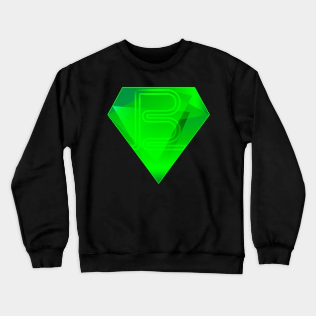 B-Krypton Crewneck Sweatshirt by Mati Digital Art